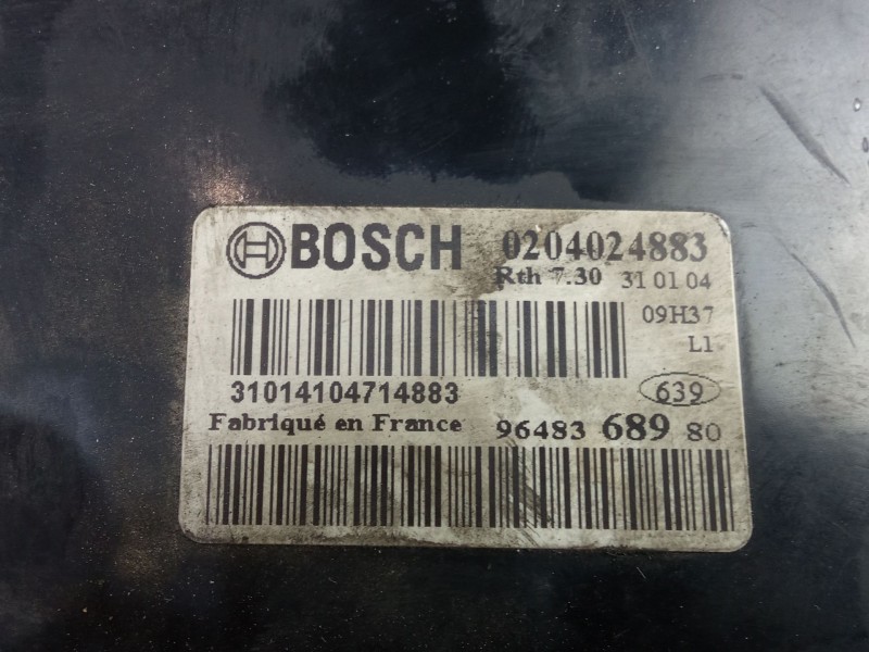 Recambio de servofreno para peugeot 307 sw (3h) 2.0 hdi 135 referencia OEM IAM 0204024883 - 9648368980  BOSCH