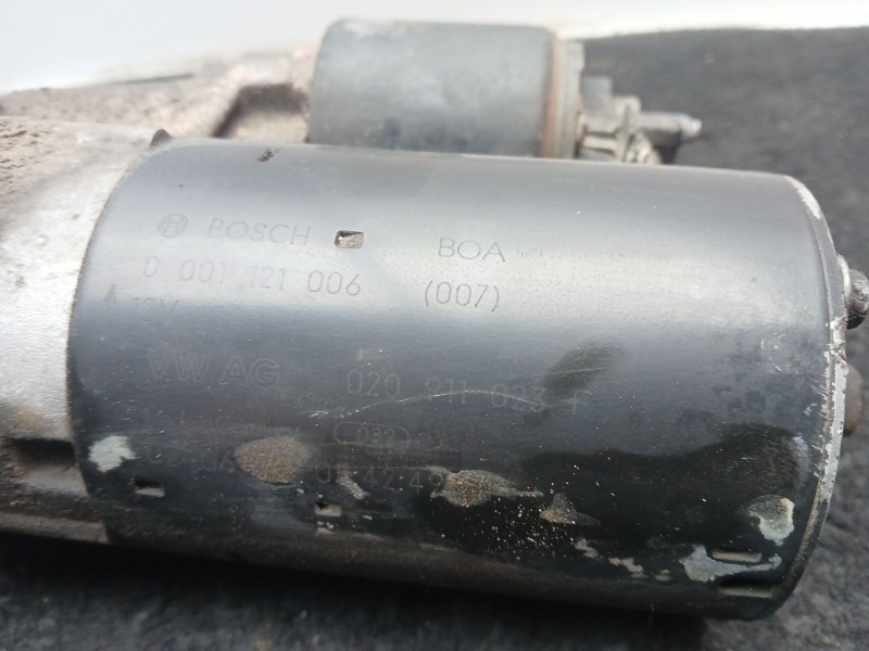 Recambio de motor arranque para seat leon (1m1) 1.6 16 v referencia OEM IAM 020911026F - 0001121006  