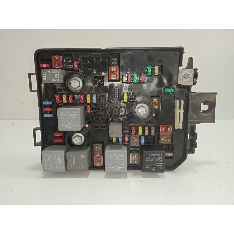 Recambio de caja reles / fusibles para opel corsa e gsi referencia OEM IAM 39117556 DHC 