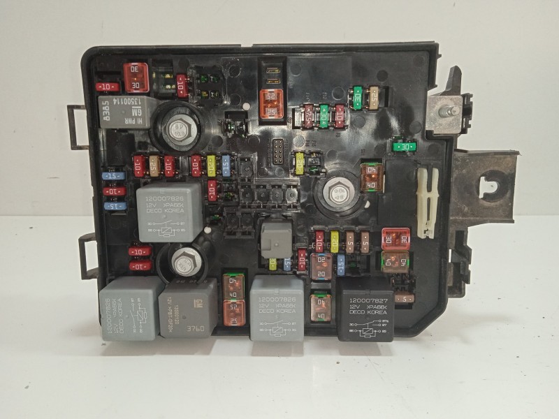 Recambio de caja reles / fusibles para opel corsa e gsi referencia OEM IAM 39117556 DHC 