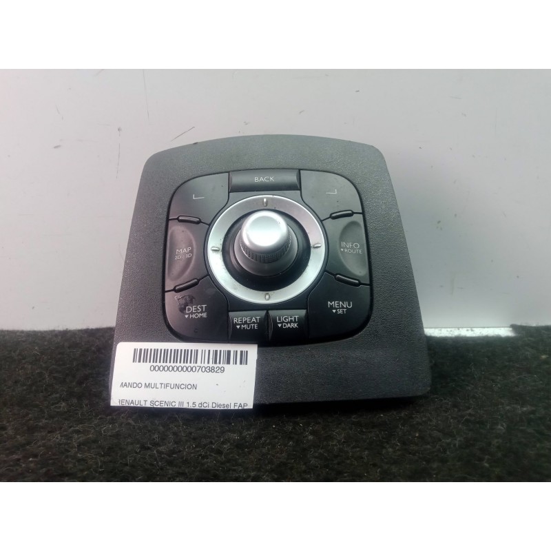 Recambio de mando multifuncion para renault scenic iii 1.5 dci diesel fap referencia OEM IAM 253B00345R-CSW2011RN-UQW0312-033634
