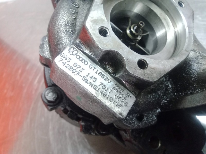 Recambio de turbocompresor para volkswagen touareg (7la) 5.0 v10 tdi cat (ayh) referencia OEM IAM 07Z145701T-7428095  