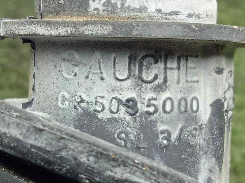 Recambio de retrovisor izquierdo para peugeot 206 berlina 1.1 referencia OEM IAM CP6465000 MANUAL NEGRO