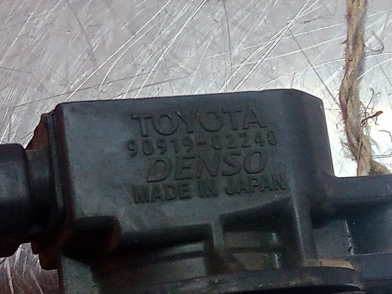 Recambio de bobina encendido para toyota yaris (ncp1/nlp1/scp1) 1.0 cat referencia OEM IAM 9091902240  