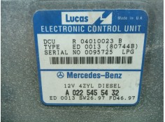 Recambio de centralita motor uce para mercedes-benz clase c (w202) familiar 2.2 diesel cat referencia OEM IAM A0225455432-R04010 2