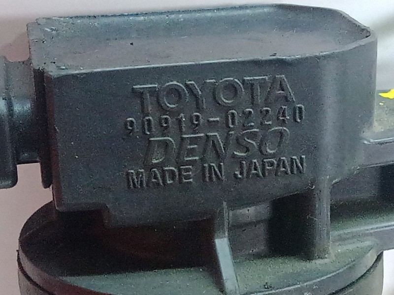 Recambio de bobina encendido para toyota yaris (ncp1/nlp1/scp1) 1.0 cat referencia OEM IAM 9091902240  