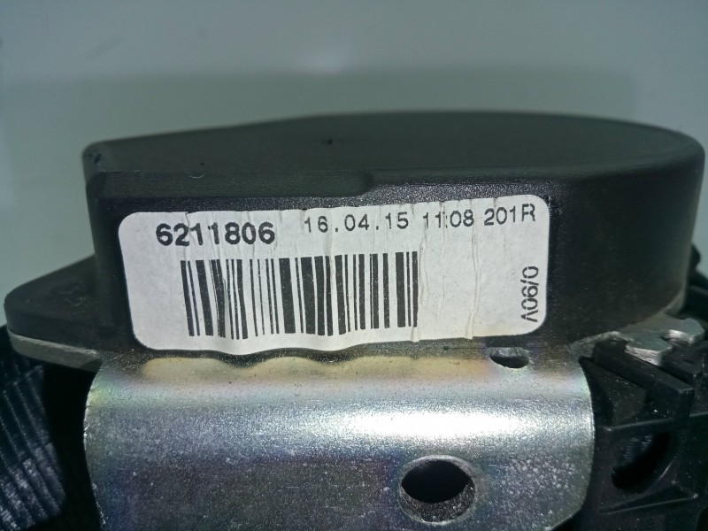 Recambio de cinturon seguridad trasero izquierdo para seat leon (5f1) 1.6 tdi referencia OEM IAM 6211806  