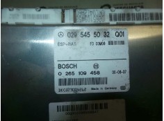 Recambio de centralita esp para mercedes-benz clase e (w210) berlina 2.0 compresor cat referencia OEM IAM 0265109458-0295455032  2