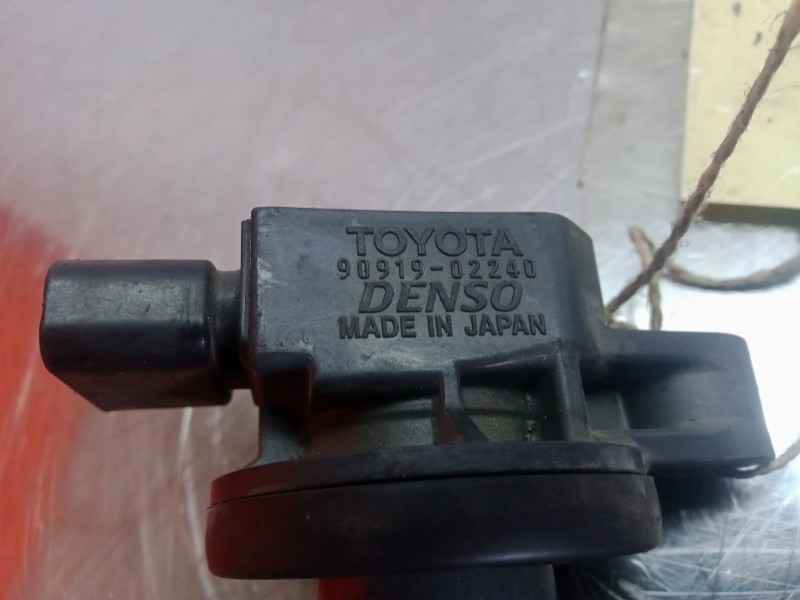 Recambio de bobina encendido para toyota yaris (ncp1/nlp1/scp1) 1.0 cat referencia OEM IAM 9091902240  