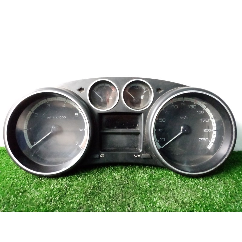 Recambio de cuadro instrumentos para peugeot 308 1.6 16v referencia OEM IAM 9665107380-503001550107  