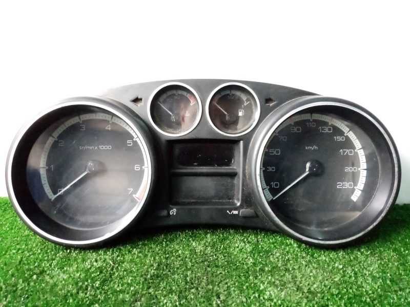 Recambio de cuadro instrumentos para peugeot 308 1.6 16v referencia OEM IAM 9665107380-503001550107  