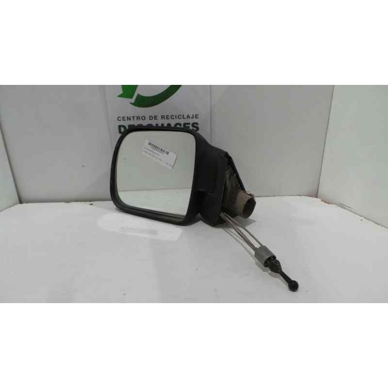 Recambio de retrovisor izquierdo para renault express 1.9d (g40) referencia OEM IAM  2.SERIE - MANUAL NEGRO PLASTICO