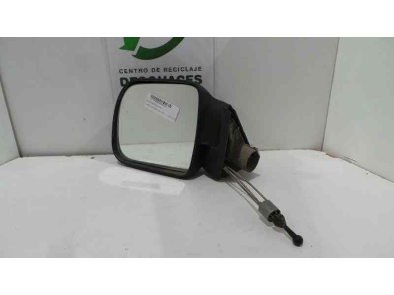 Recambio de retrovisor izquierdo para renault express 1.9d (g40) referencia OEM IAM  2.SERIE - MANUAL NEGRO PLASTICO