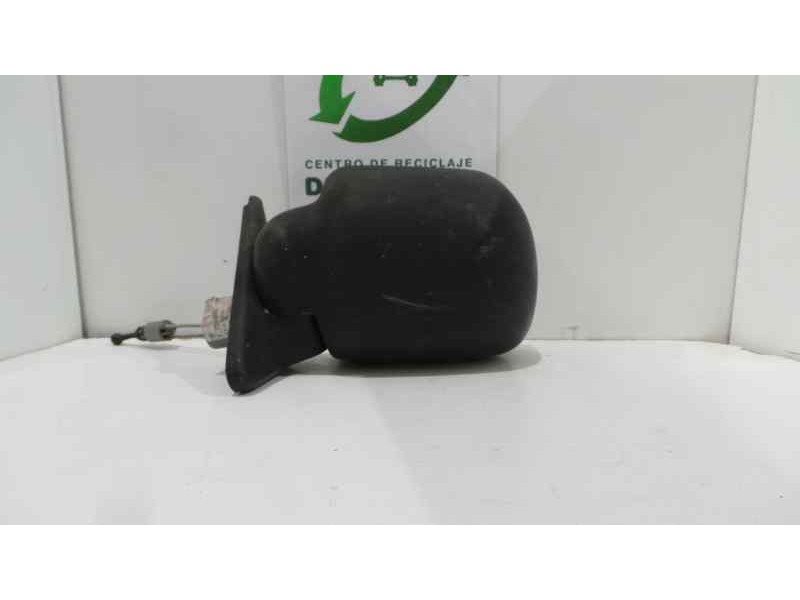 Recambio de retrovisor izquierdo para renault express 1.9d (g40) referencia OEM IAM  2.SERIE - MANUAL NEGRO PLASTICO