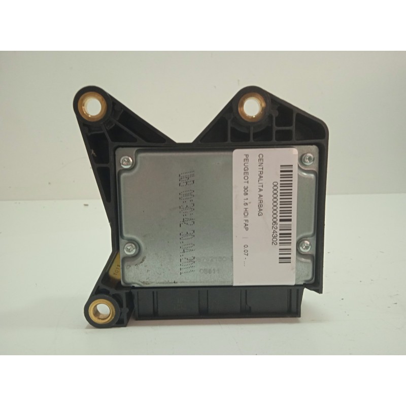 Recambio de centralita airbag para peugeot 308 1.6 hdi fap referencia OEM IAM 9674291480-619763800 AUTOLIV 