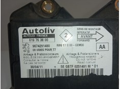 Recambio de centralita airbag para peugeot 308 1.6 hdi fap referencia OEM IAM 9674291480-619763800 AUTOLIV  2