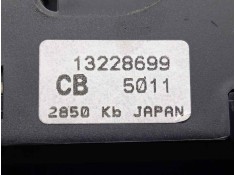 Recambio de mando elevalunas delantero izquierdo para opel astra h ber. 1.7 16v cdti referencia OEM IAM 13228699 4.BOTONES  2