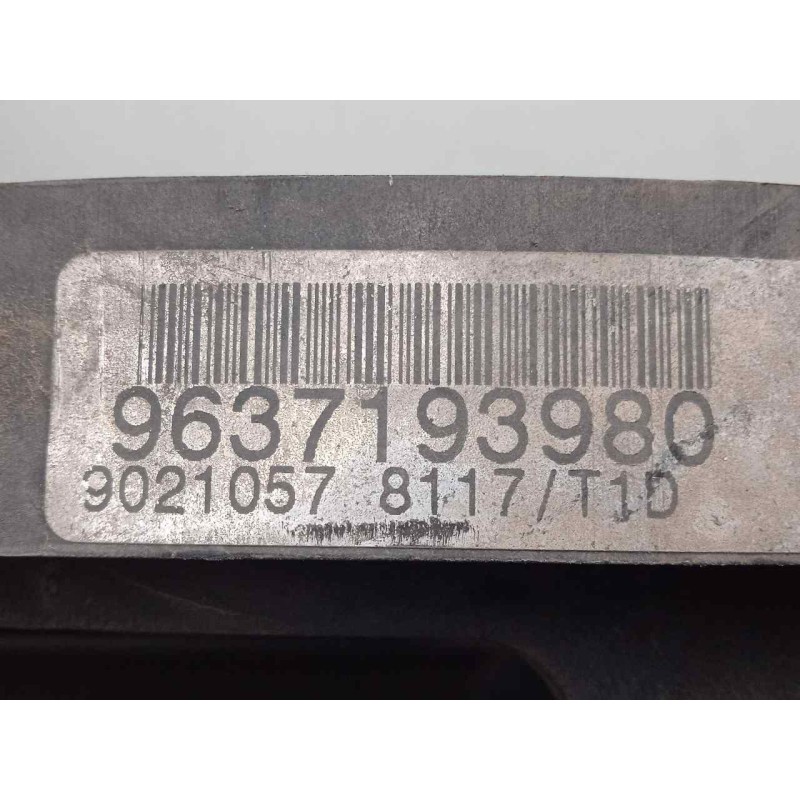 Recambio de electroventilador para peugeot 206 berlina 1.9 diesel referencia OEM IAM 9637193980 Ø DIAMETRO: 395MM 2.PINES