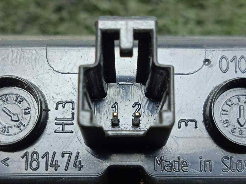 Recambio de piloto matricula para audi a3 sedán(8vs) 2.0 16v tdi referencia OEM IAM 4G0943021  
