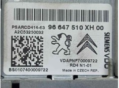 Recambio de sistema audio / radio cd para peugeot 308 1.6 16v referencia OEM IAM 96647510XH   2