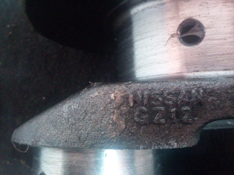 Recambio de cigueñal para ford maverick (ml) 2.7 turbodiesel referencia OEM IAM GZ12-CH  