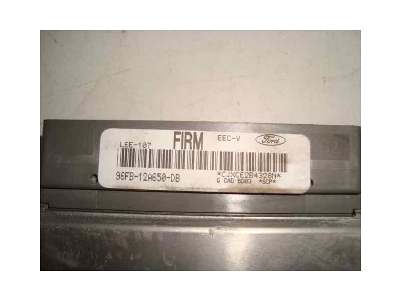 Recambio de centralita motor uce para ford fiesta berlina 1.3 cat referencia OEM IAM LEE107-FIRM-96FB12A650DB  