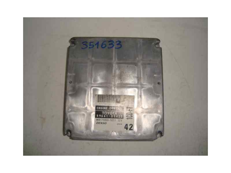 Recambio de centralita motor uce para toyota avensis berlina (t 22) 2.0 d4-d luna (5-ptas.) referencia OEM IAM 8966105420-MB1758