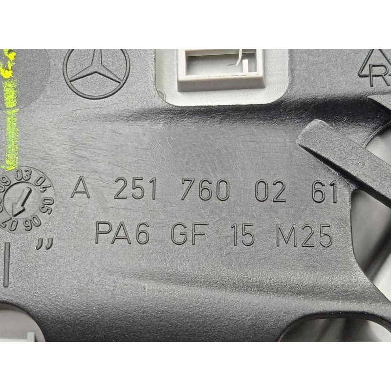 Recambio de maneta interior delantera derecha para mercedes-benz clase r (w251) 3.0 cdi cat referencia OEM IAM A2517600261 CROMA