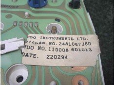 Recambio de cuadro instrumentos para nissan primera berl./familiar (p10/w10) 2.0 16v cat referencia OEM IAM 2481087J60-110008601 2