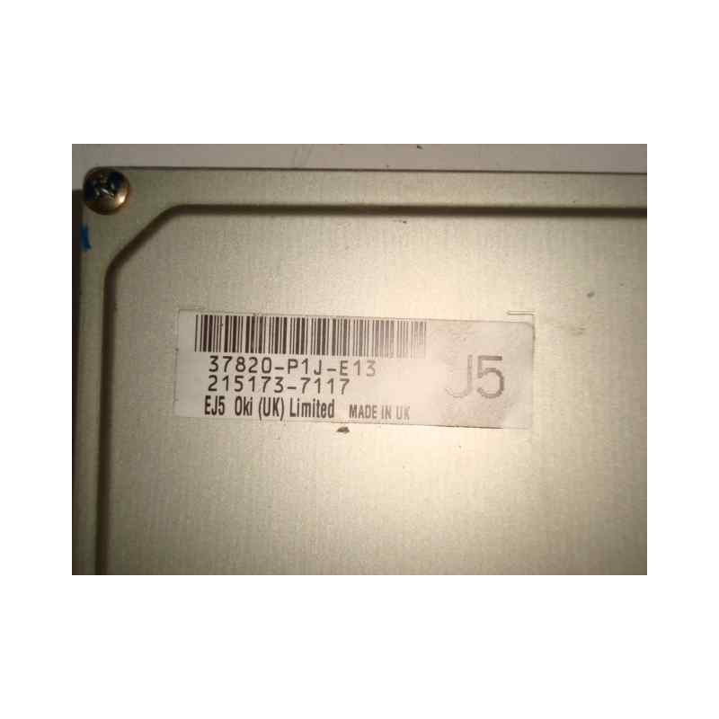 Recambio de centralita motor uce para honda civic berlina .5 (ma/mb) 1.4 referencia OEM IAM 37820P1JE13-2151737117-J5  
