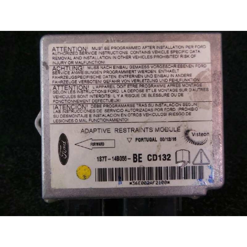 Recambio de centralita airbag para ford mondeo berlina (ge) 1.8 cat referencia OEM IAM 1S7T14B056BE-CD132  VISTEON