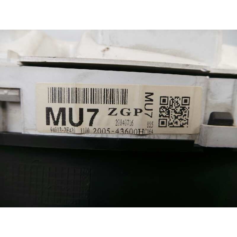 Recambio de cuadro instrumentos para hyundai tucson (jm) 2.0 crdi cat referencia OEM IAM 940132E420-200543600H  
