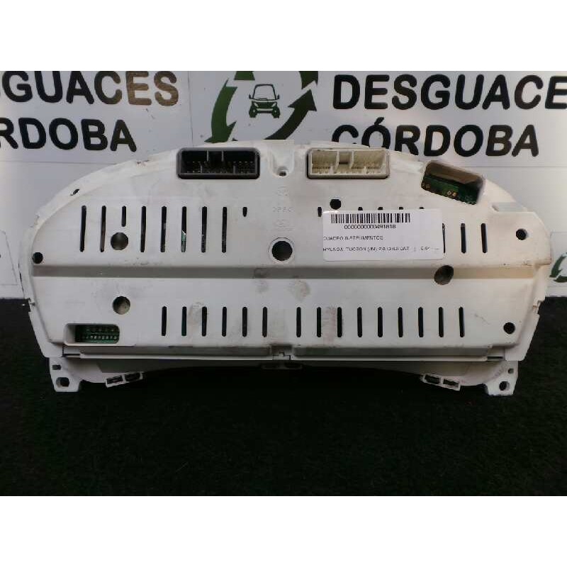 Recambio de cuadro instrumentos para hyundai tucson (jm) 2.0 crdi cat referencia OEM IAM 940132E420-200543600H  