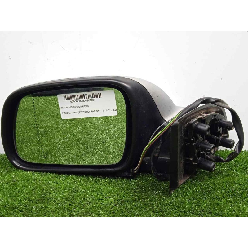 Recambio de retrovisor izquierdo para peugeot 307 (s1) 2.0 hdi fap cat referencia OEM IAM SINREFERENCIA ELECTRICO - 5.CABLES GRI