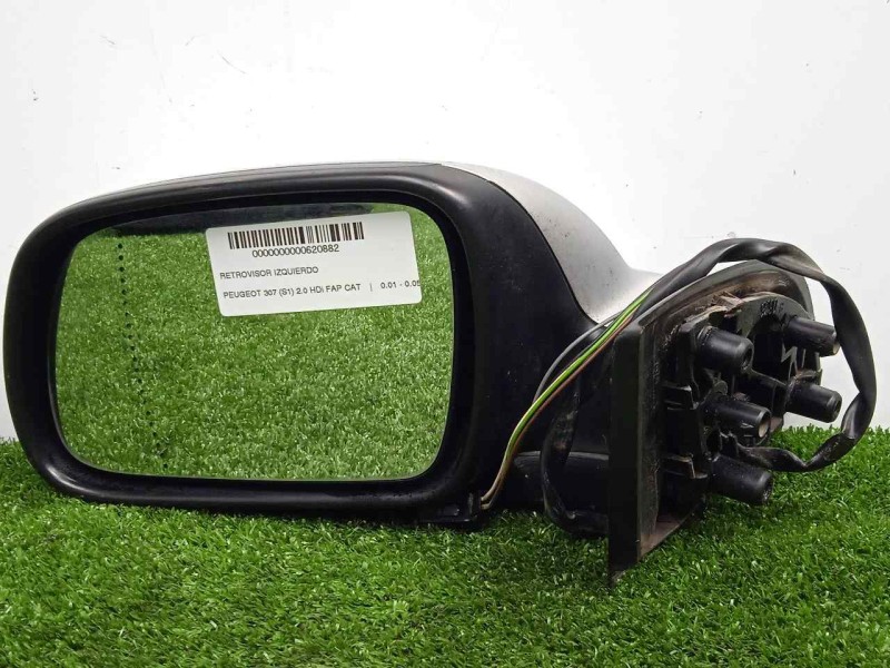 Recambio de retrovisor izquierdo para peugeot 307 (s1) 2.0 hdi fap cat referencia OEM IAM SINREFERENCIA ELECTRICO - 5.CABLES GRI