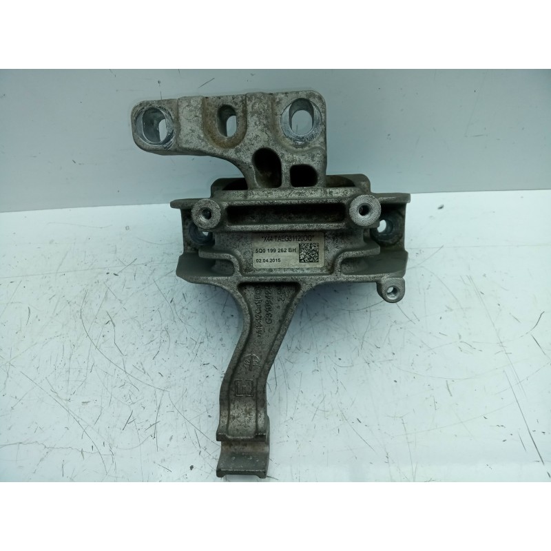Recambio de soporte motor derecho para seat leon (5f1) 1.6 tdi referencia OEM IAM 5Q0199262BH ALUMINIO 