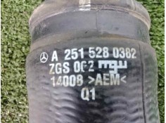 Recambio de tubo presion turbocompresor para mercedes-benz clase r (w251) 3.0 cdi cat referencia OEM IAM A2515280382 FLEXIBLE  2