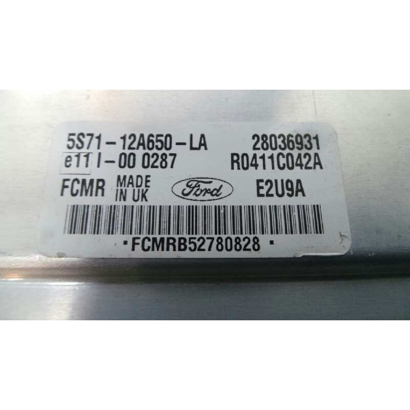 Recambio de centralita motor uce para ford mondeo turnier (ge) 2.0 tdci td cat referencia OEM IAM R0411C042A-5S7112A650LA-E2U9A 