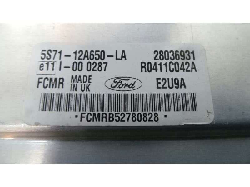 Recambio de centralita motor uce para ford mondeo turnier (ge) 2.0 tdci td cat referencia OEM IAM R0411C042A-5S7112A650LA-E2U9A 