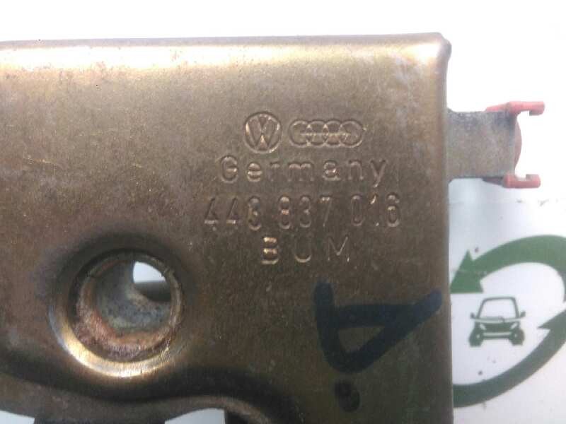 Recambio de cerradura puerta delantera derecha para audi 100 berlina (443) 2.0 turbodiesel referencia OEM IAM 443837016 MECANICA
