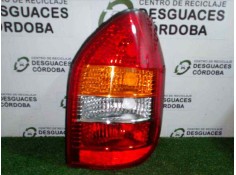 Recambio de piloto trasero derecho para opel zafira a referencia OEM IAM 16536532-6223030 99-05 - SIN USO AMBAR - ROJO