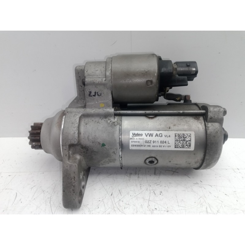 Recambio de motor arranque para seat leon (5f1) 1.6 tdi referencia OEM IAM 02Z911024L VALEO 