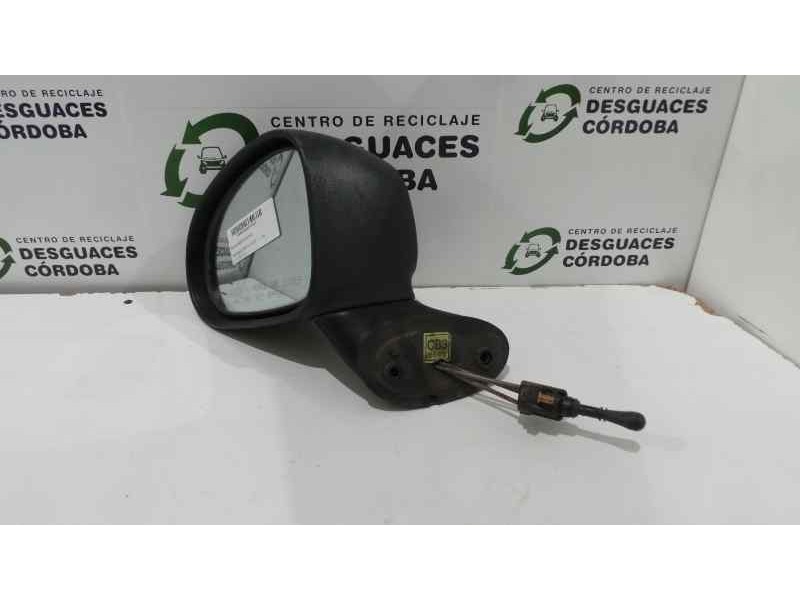 Recambio de retrovisor izquierdo para chevrolet matiz 1.0 cat referencia OEM IAM  MANUAL NEGRO PLASTICO