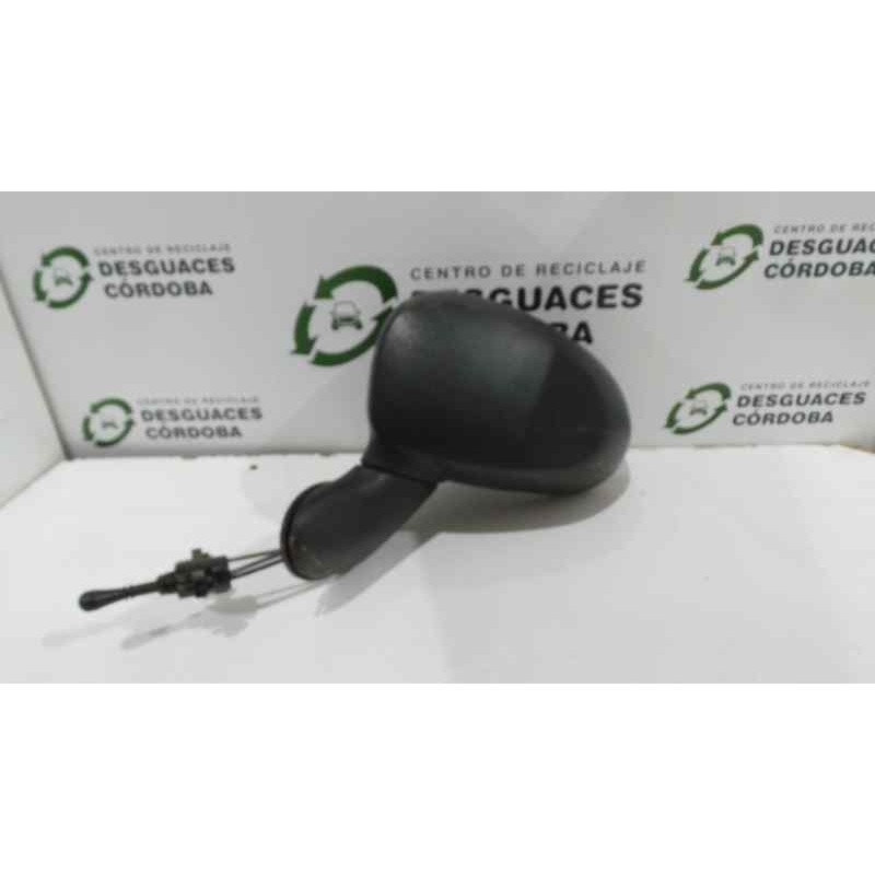 Recambio de retrovisor izquierdo para chevrolet matiz 1.0 cat referencia OEM IAM  MANUAL NEGRO PLASTICO