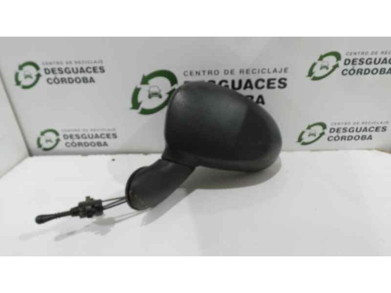 Recambio de retrovisor izquierdo para chevrolet matiz 1.0 cat referencia OEM IAM  MANUAL NEGRO PLASTICO