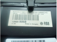 Recambio de cuadro instrumentos para volkswagen bora berlina (1j2) 1.6 16v referencia OEM IAM 1J0920806B   2