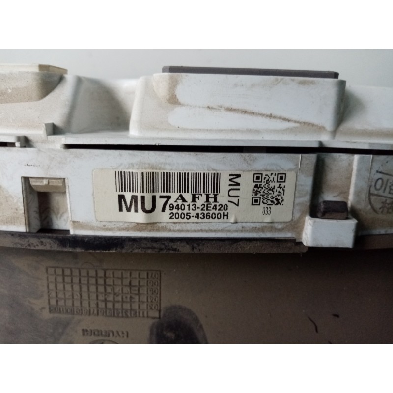 Recambio de cuadro instrumentos para hyundai tucson (jm) 2.0 crdi cat referencia OEM IAM 940132E420-200543600H  