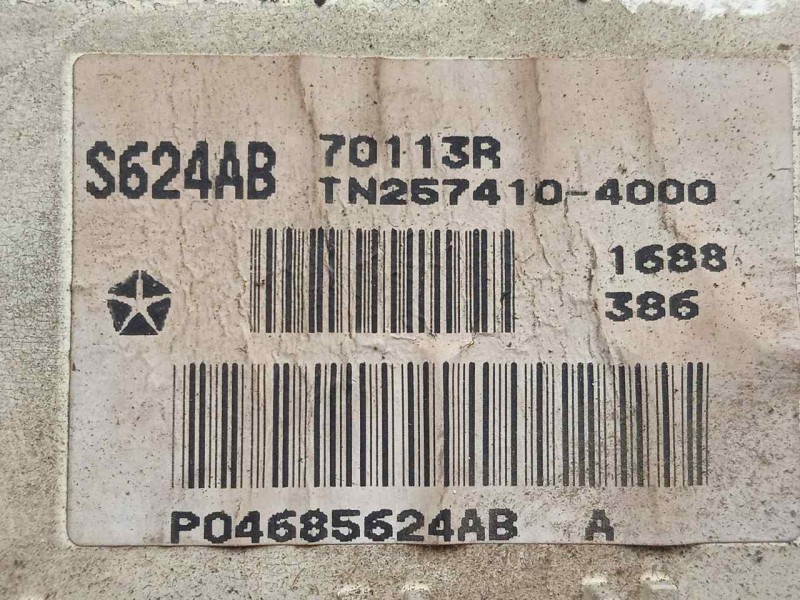 Recambio de cuadro instrumentos para chrysler voyager (gs) 2.5 turbodiesel referencia OEM IAM P04685624AB  