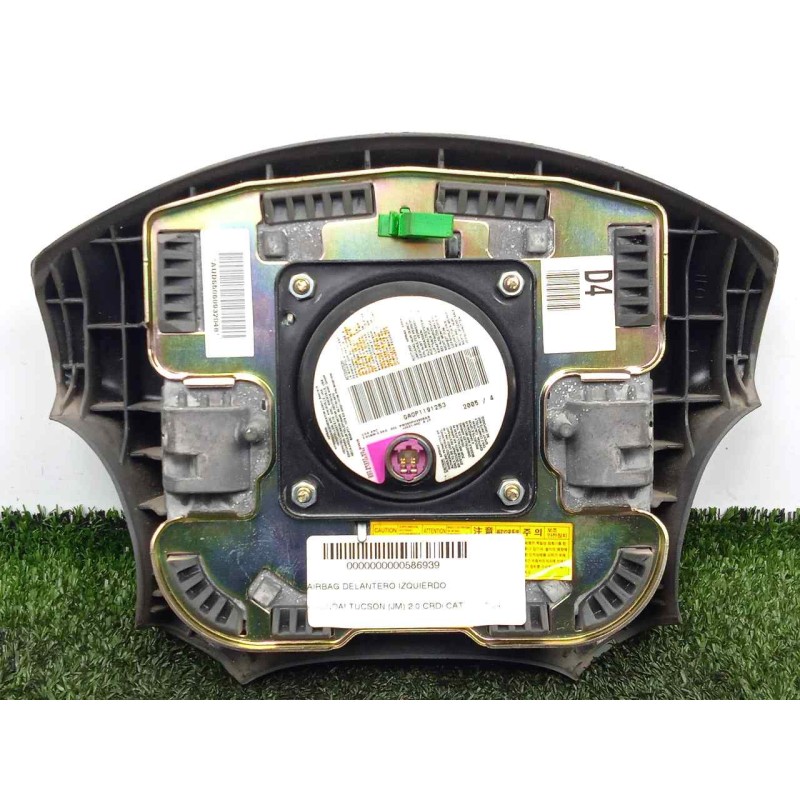 Recambio de airbag delantero izquierdo para hyundai tucson (jm) 2.0 crdi cat referencia OEM IAM 569002E200DD  