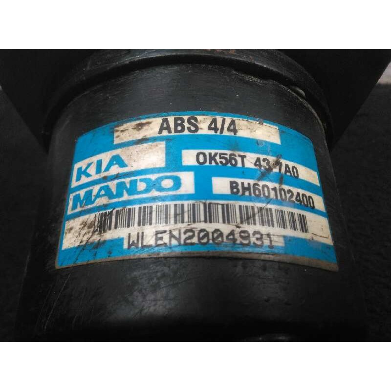 Recambio de abs para kia carnival ii 2.9 crdi cat referencia OEM IAM 0K56T437A0-BH60102400-0K56T437AE-242AAB1B103 MANDO 